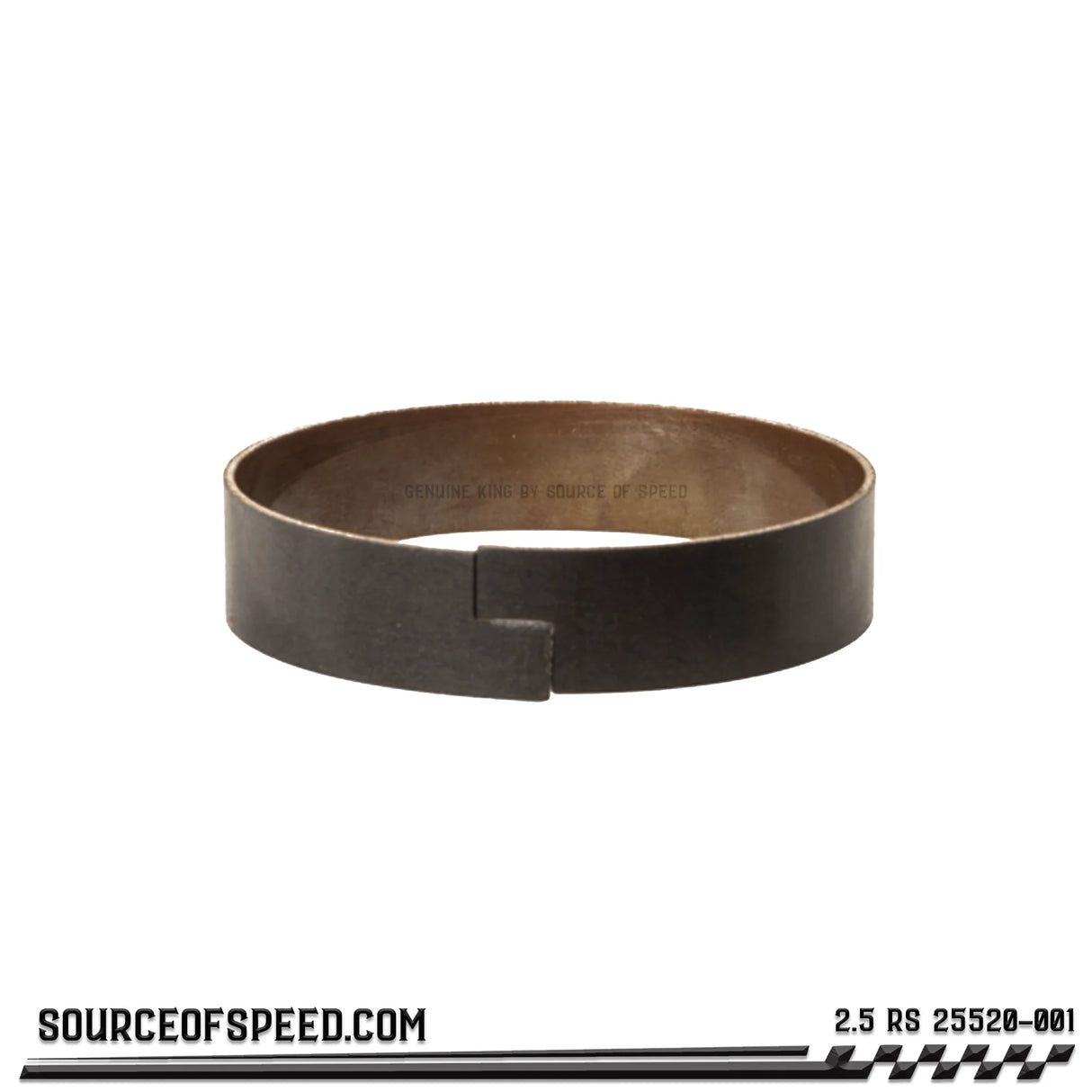 King RS 2.5" Valving piston wearband
