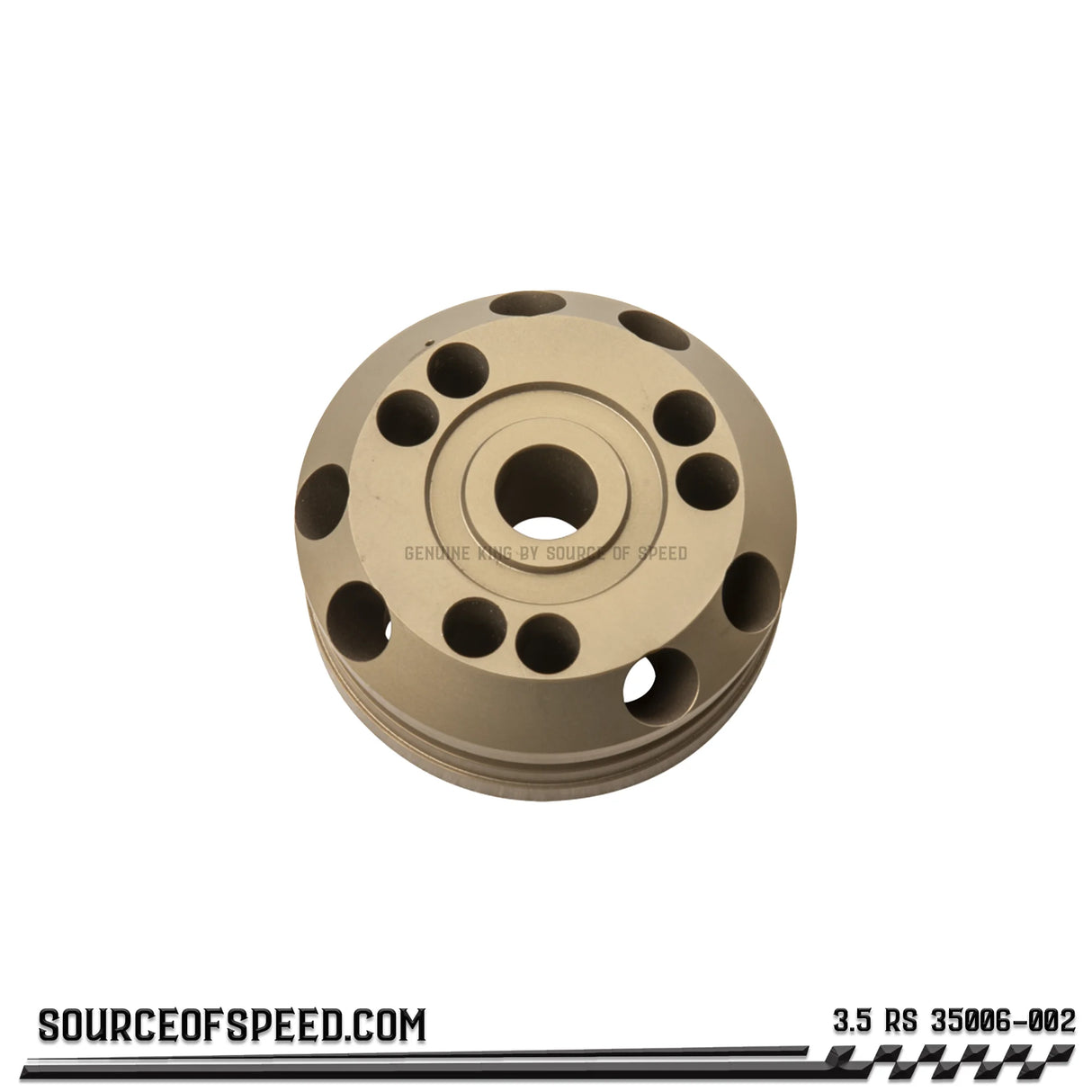 King RS 3.5" High-Flow valve piston