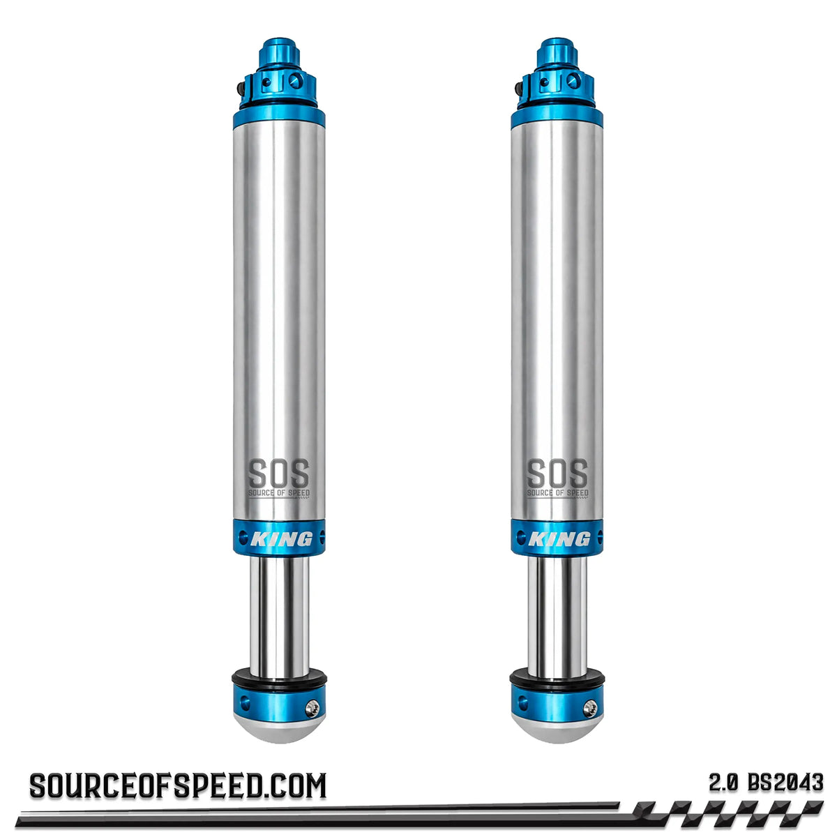 King BS2043 2.00" x 3.00" Bump Stops