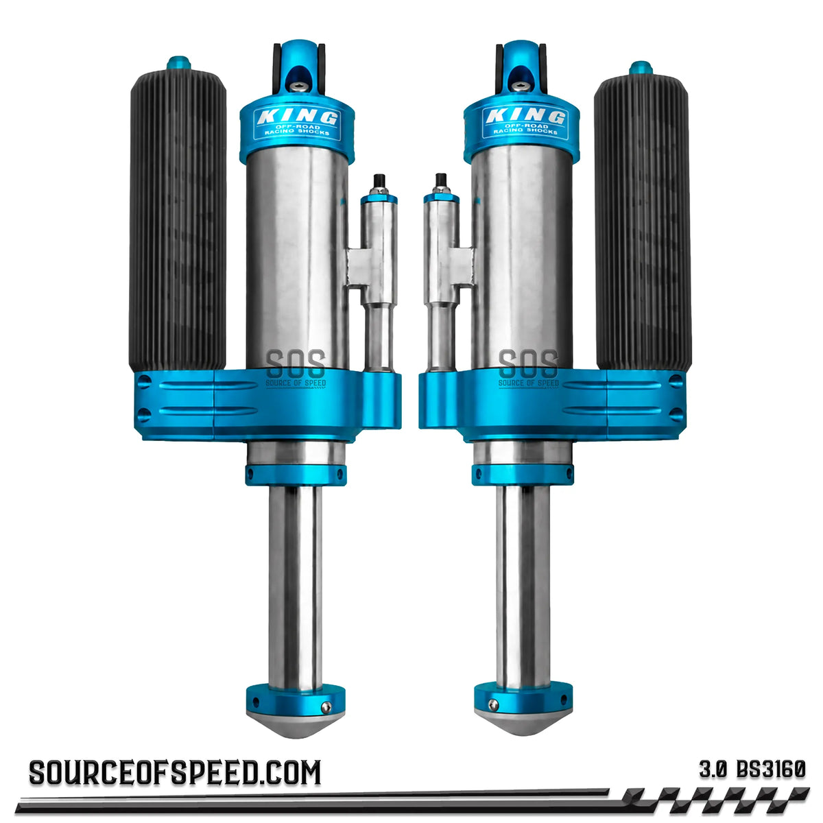 King 3.0 Bump Stops | 6.00" Stroke
