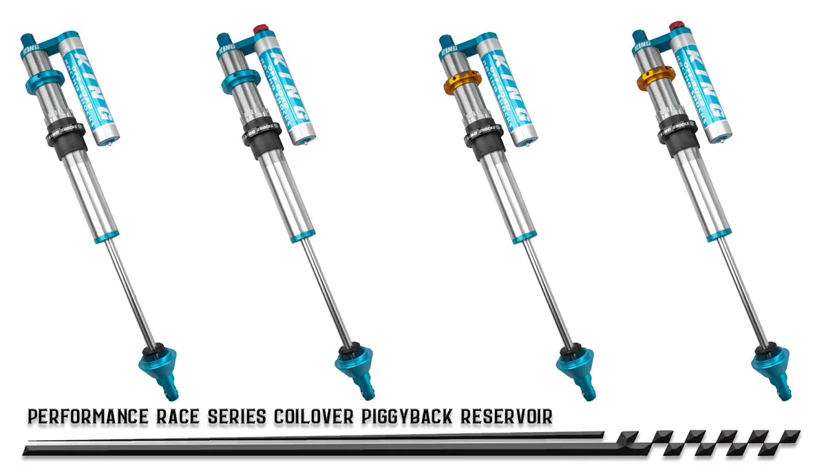 King 2.50" PR Series Coilover Piggyback Shocks