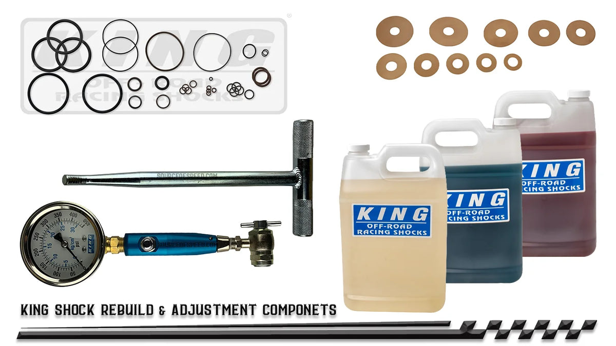King Shocks Rebuild Components