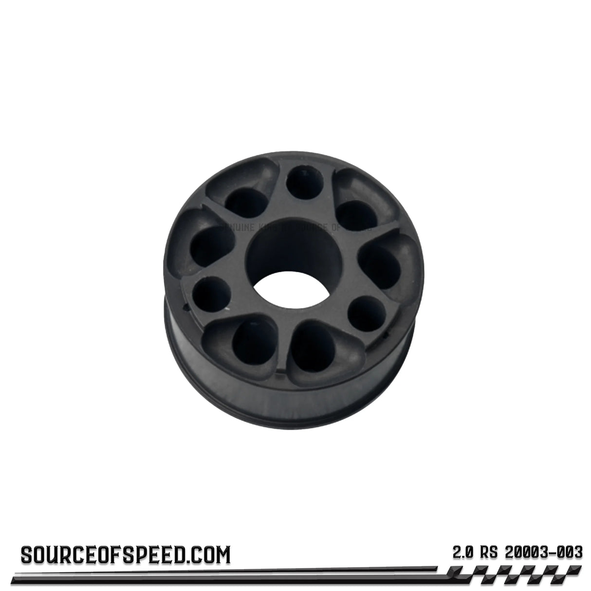 King RS 2.0" 3-Bleed Hole valve piston