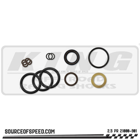 King 2.00" x .875" Shaft Seal Kit | Viton PR Series | 21000-901