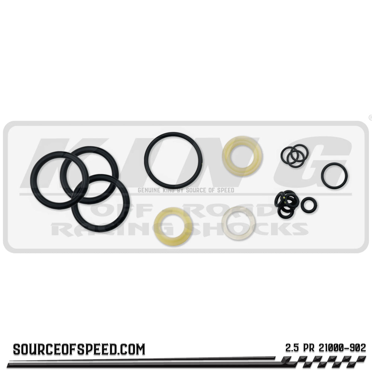 King 2.00" x .750" Shaft Seal Kit | Buna PR Series | 21000-902