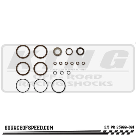 King 2.50" x .875" Shaft Seal Kit | Viton PR Series | 25000-901