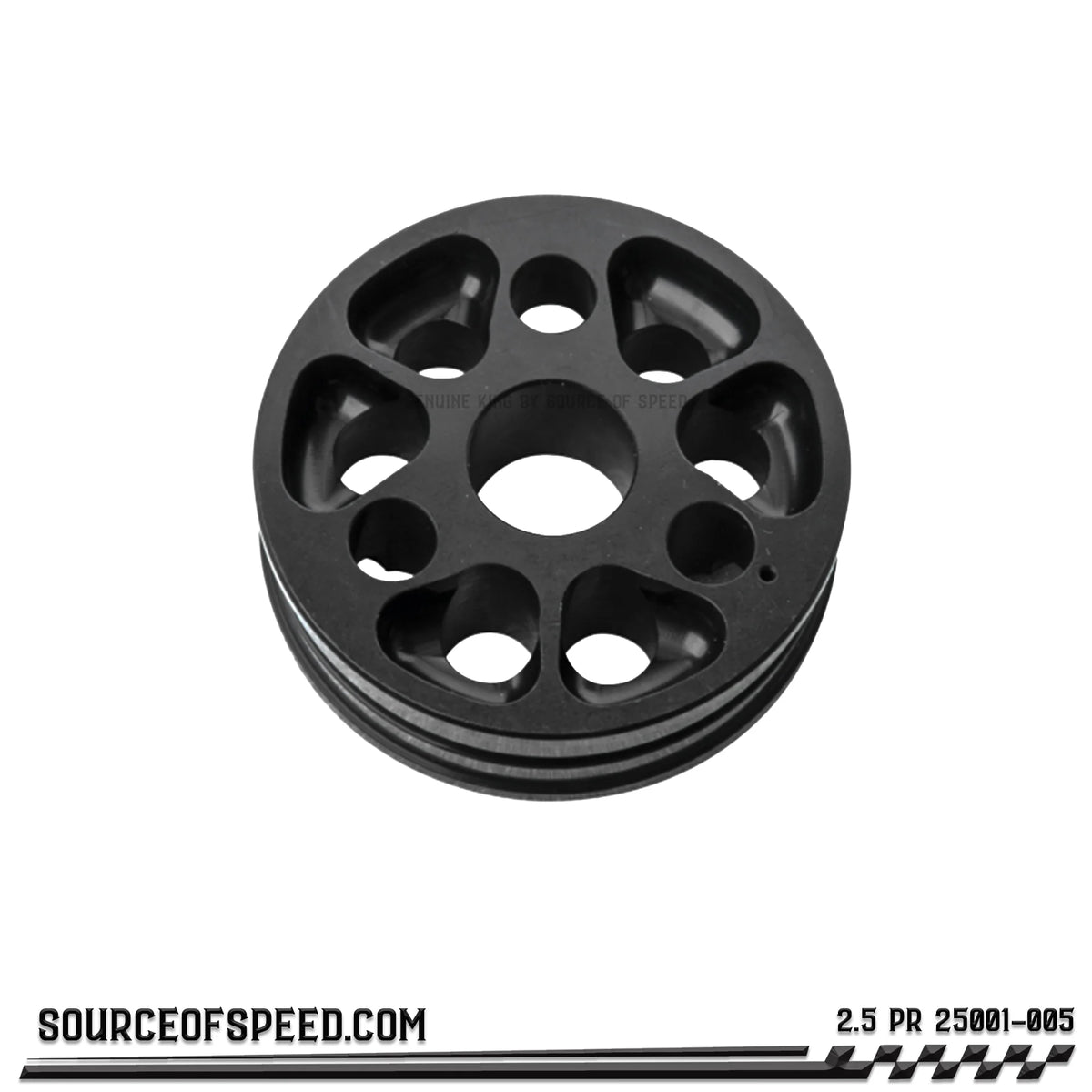 King Shock PR Series 2.50" Bypass Valve Piston with O-Ring Groove