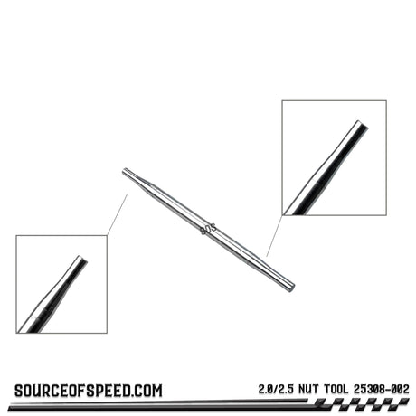 King Shocks 2.00", 2.50" & 3.00" Straight-Handle Coil Nut Tool