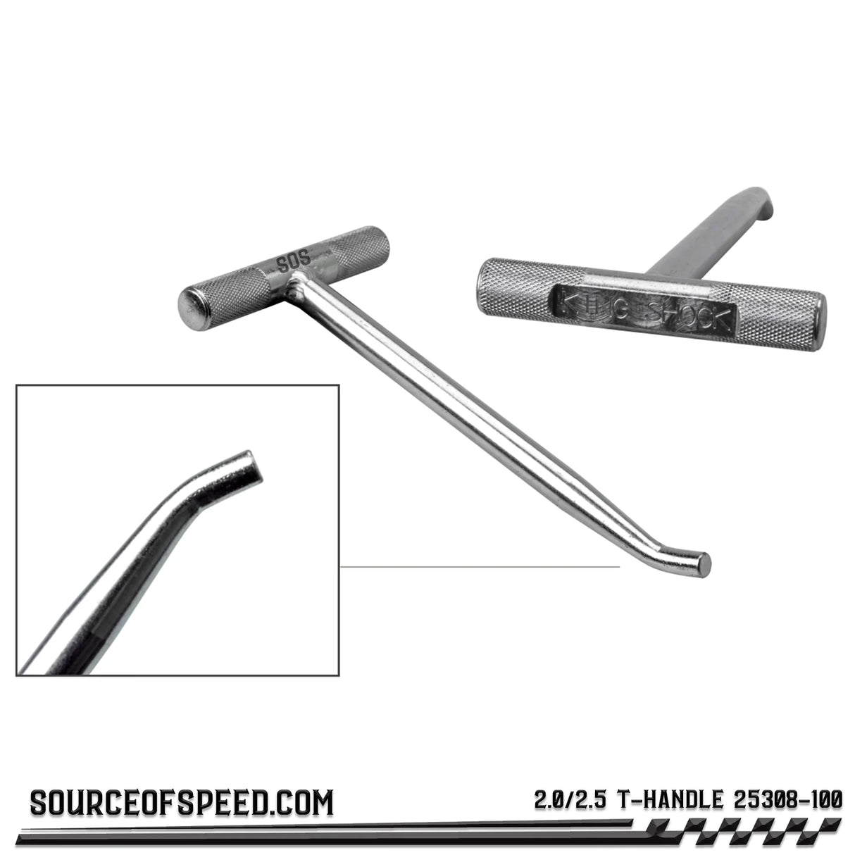 King Shocks 2.00" & 2.50" T-Handle Coil Nut Tool