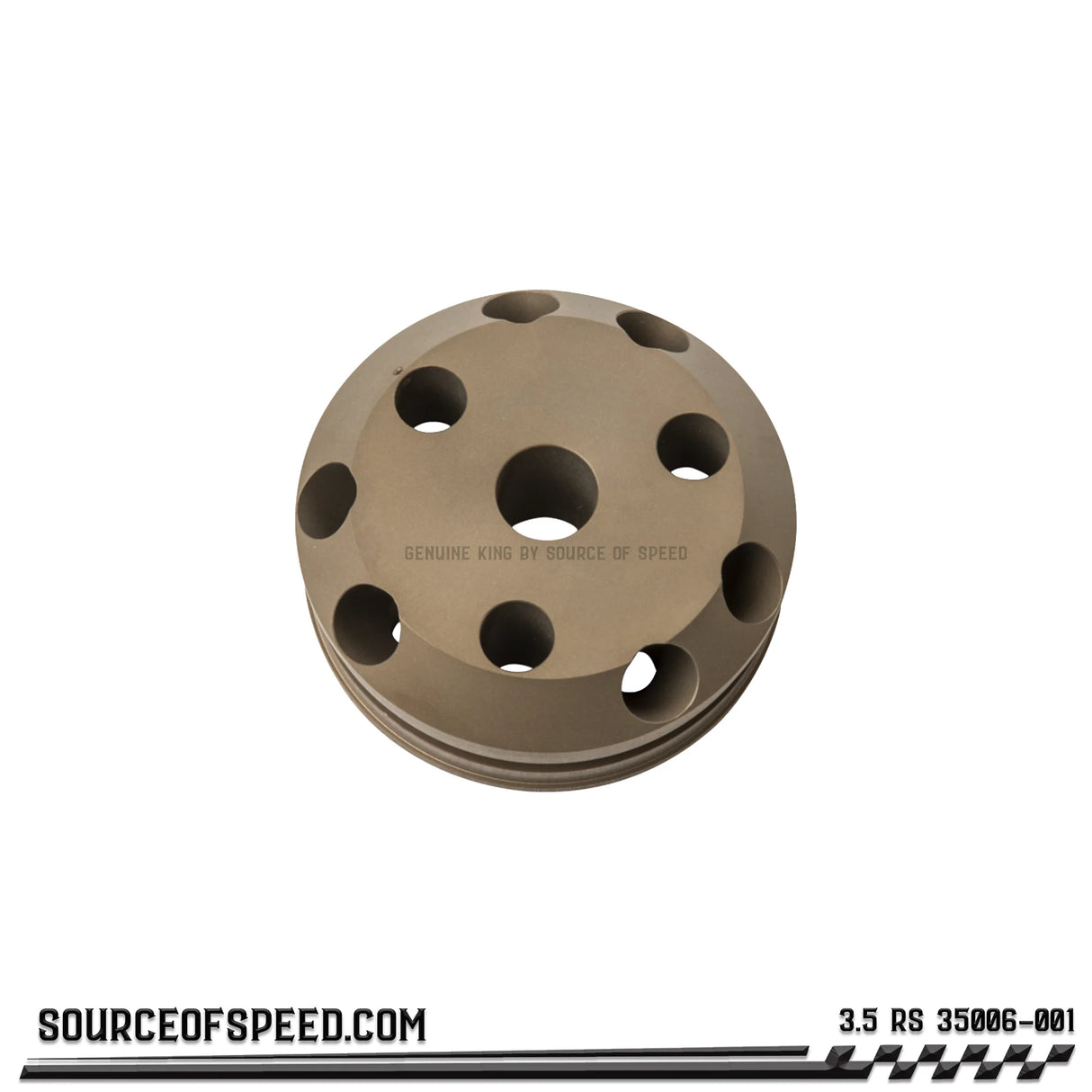 King RS 3.5" Standard-Flow valve piston