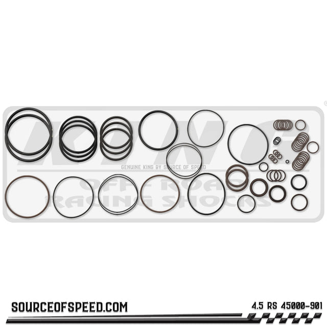 King Shock Race Series Seal Kit | 4.50" x 1.25" shaft | 45000-901