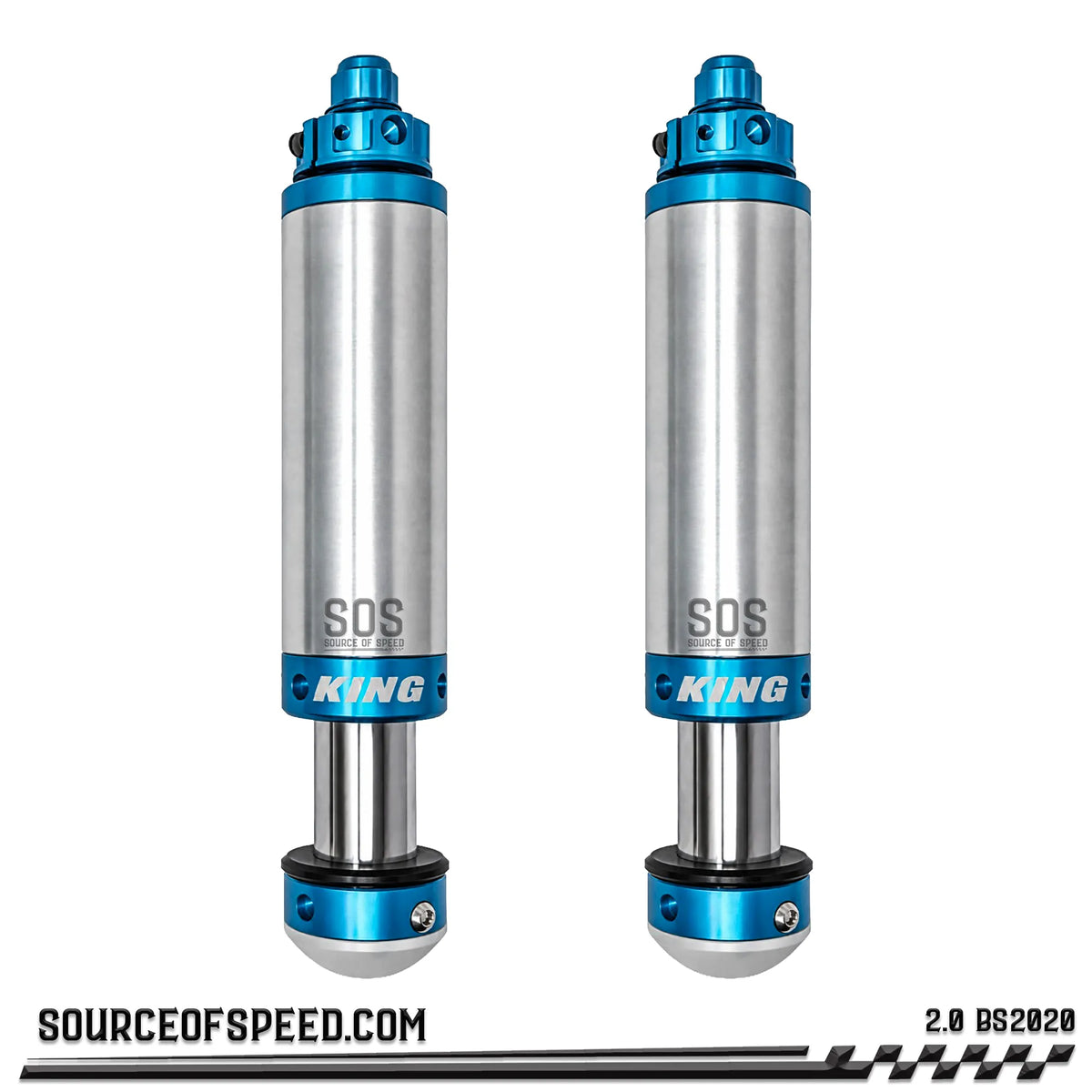King BS2020 2.00" x 2.00" Bump Stops