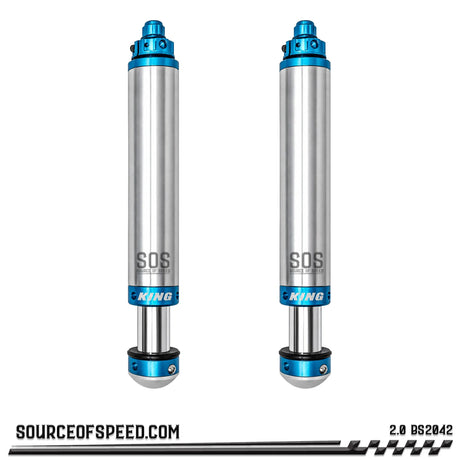 King BS2042 2.00" x 2.00" Bump Stops Long Cylinder Body