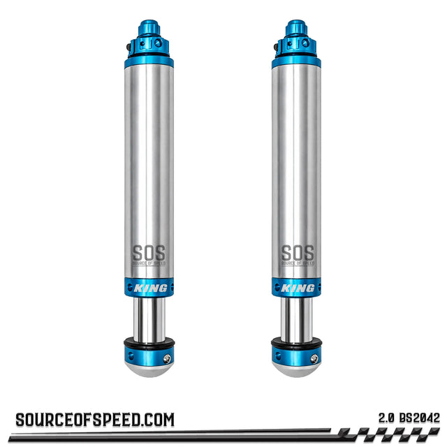King BS2042 2.00" x 2.00" Bump Stops Long Cylinder Body