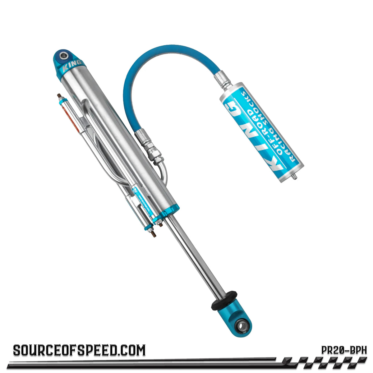 King PR Series 2.00" Bypass Remote Reservoir Shock