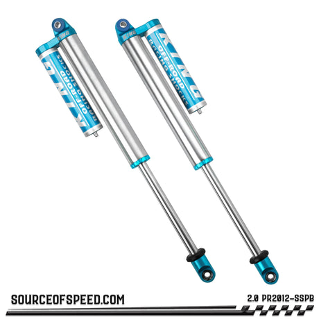 King PR Series 2.00" x 12" Piggyback Reservoir Shock