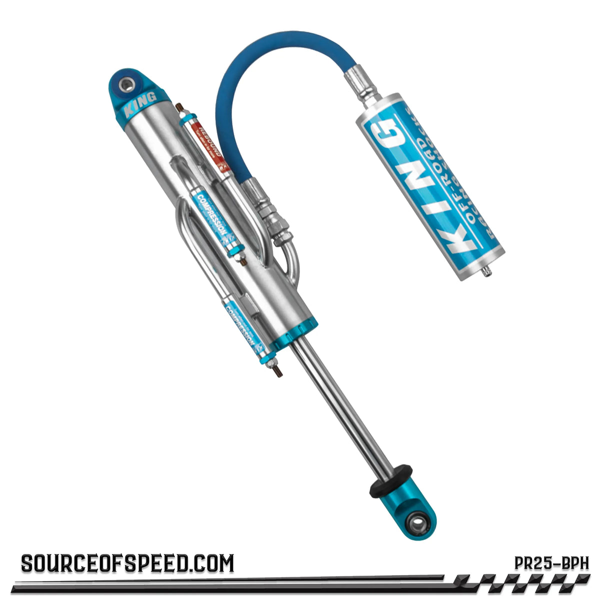 King PR Series 2.50" Bypass Remote Reservoir Shock