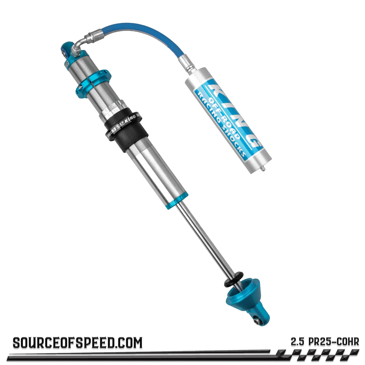 King 2.50" PR Coilover Shock Remote Reservoir