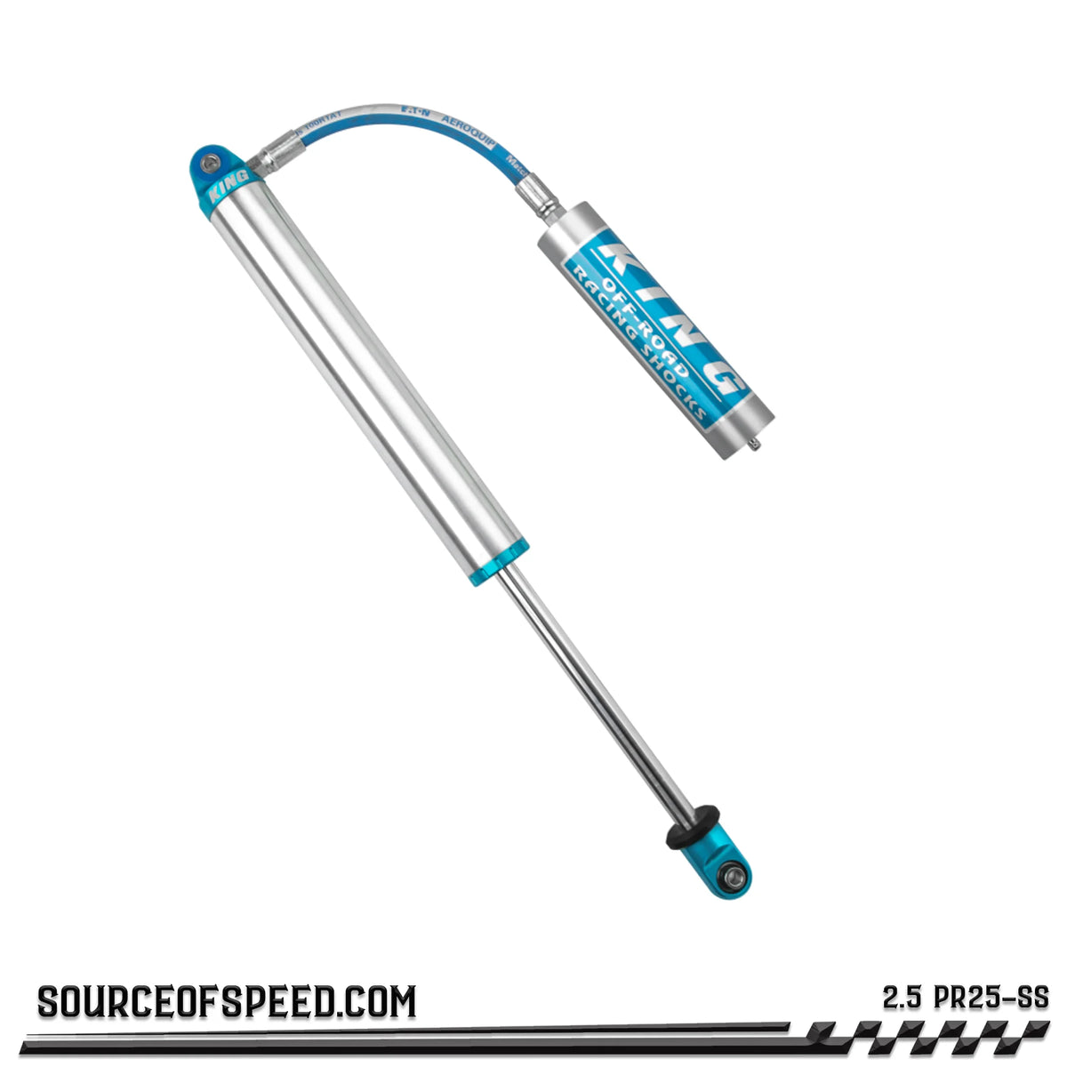 King 2.50" PR Series Shock with Remote Reservoir