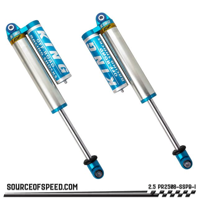 King PR Series 2.50" x 8" Piggyback Reservoir Shock with Internal Bypass