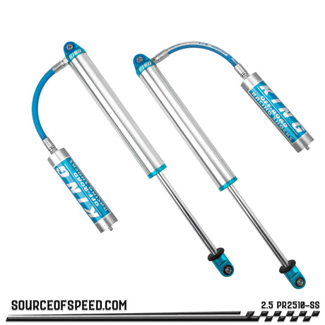 King 2.50" x 10" PR Series Shock with Remote Reservoir