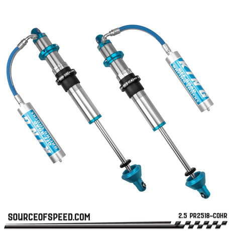 King 2.50" x 18" PR Coilover Shock Remote Reservoir