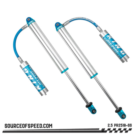 King 2.50" x 18" PR Series Shock with Remote Reservoir