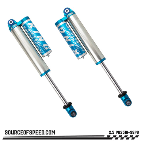 King PR Series 2.50" x 18" Piggyback Reservoir Shock