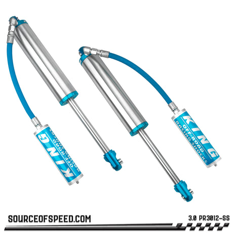 King 3.00" x 12" PR Series Shock with Remote Reservoir