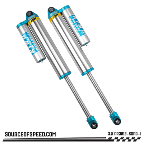 King PR Series 3.00" x 12" Piggyback Reservoir Shock with Internal Bypass
