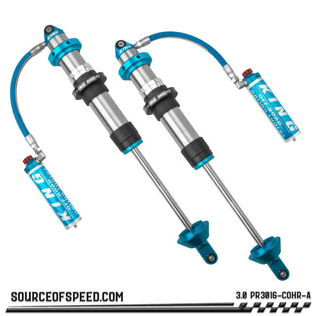 King 3.00" x 16" PR Coilover Shock Remote Reservoir w/Compression Adjuster