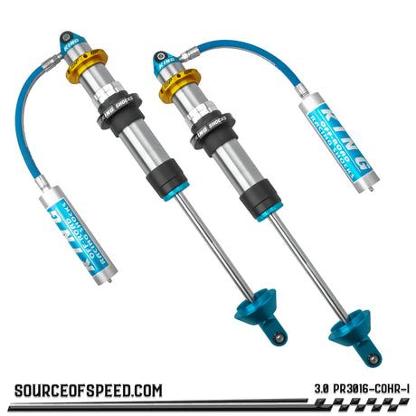 King 3.00" x 16" PR Coilover Shock Remote Reservoir w/IBP