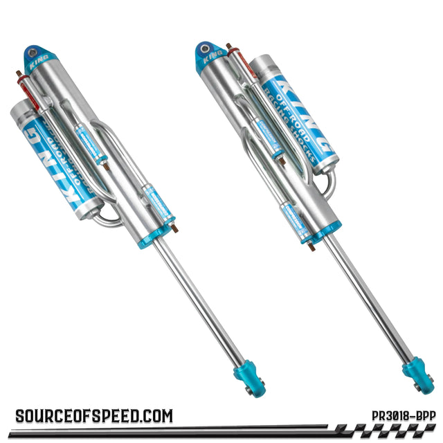 King PR Series 3.00" x 18" Bypass Piggyback Reservoir Shock