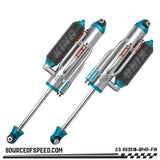 King RS Series 3.50" x 10" 4-Tube Bypass Finned Piggyback Reservoir