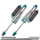 King RS Series 3.50" x 14" 3-Tube Bypass Finned Piggyback Reservoir
