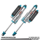 King RS Series 3.50" x 18" 4-Tube Bypass Finned Piggyback Reservoir