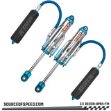 King RS Series 3.50" x 18" 6-Tube Bypass Finned Remote Reservoir