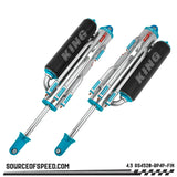 King RS Series 4.50" x 20" 4-Tube Bypass Finned Piggyback Reservoir 