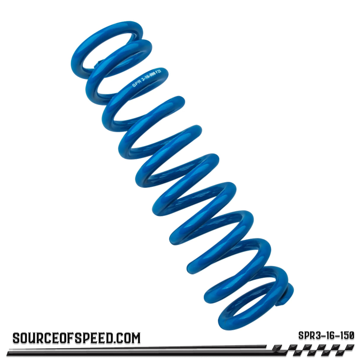 King 3.00" Coil Spring 16" x 150lb