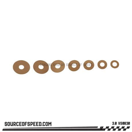 King Shocks .008" x 3.0" Shock Valve Shim stack