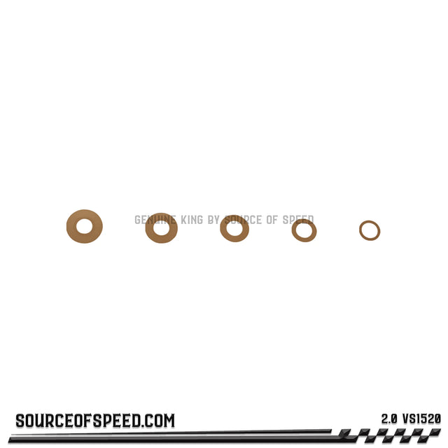 King Shocks .015" x 2.0" Shock Valve Shim stack
