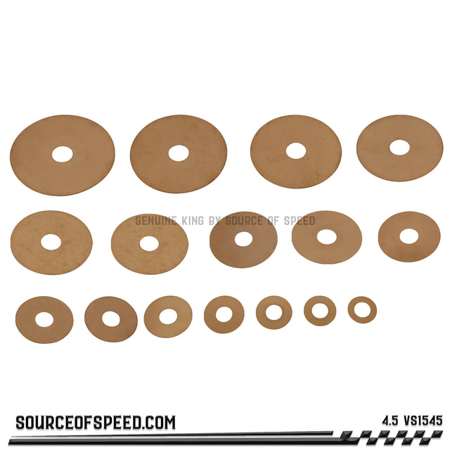 King Shocks .015" x 4.5" Shock Valve Shim stack