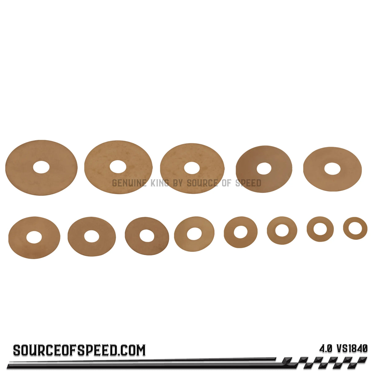 King Shocks .018" x 4.0" Shock Valve Shim stack